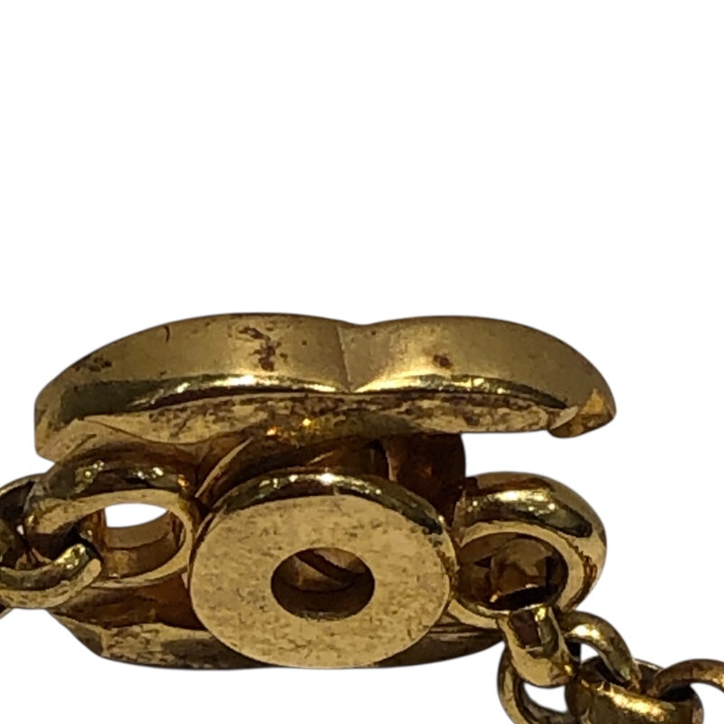 シャネル CHANEL ココマークネックレス ゴールド メタル アクセサリー