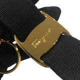 サルヴァトーレ・フェラガモ Salvatore Ferragamo ヴァラリボンキーホルダー ブラック レディース キーホルダー