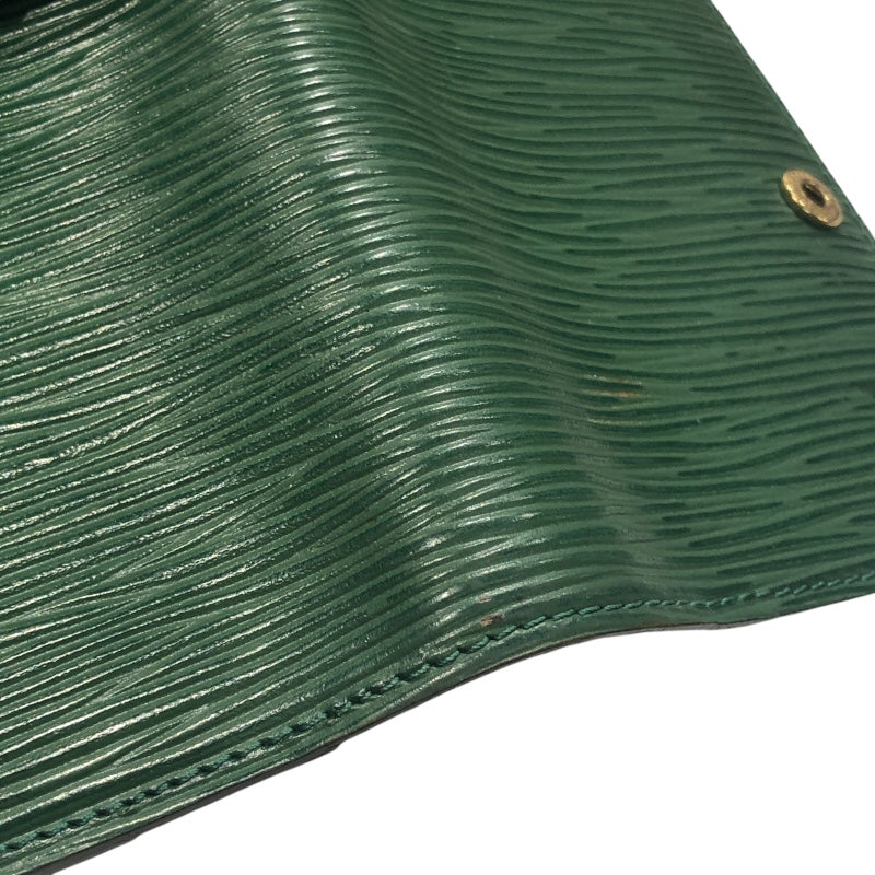 ルイ・ヴィトン LOUIS VUITTON アジェンダミニ R20074 エピ ユニセックス カードケース