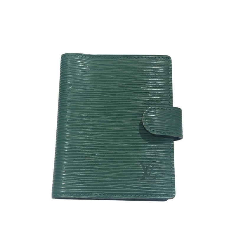 ルイ・ヴィトン LOUIS VUITTON アジェンダミニ R20074 エピ ユニセックス カードケース