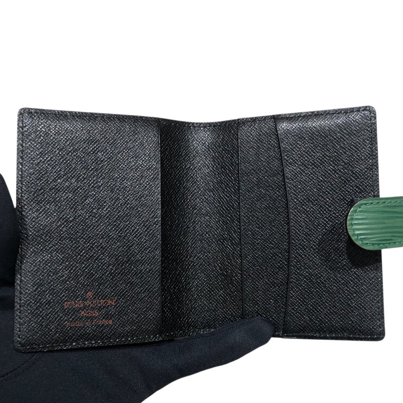 ルイ・ヴィトン LOUIS VUITTON アジェンダミニ R20074 エピ ユニセックス カードケース