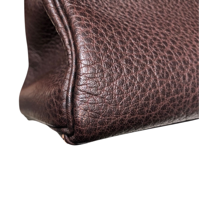 エルメス HERMES ケリー35 □G刻 ブラウン レディース ハンドバッグ