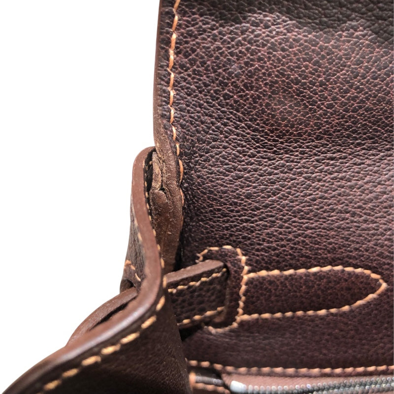 エルメス HERMES ケリー35 □G刻 ブラウン レディース ハンドバッグ