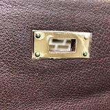 エルメス HERMES ケリー35 □G刻 ブラウン レディース ハンドバッグ