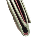 フェンディ FENDI ピーカブーミディアムウォレット 8M0359 グレー/ボルドー レザー レディース 二つ折り財布