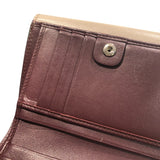 フェンディ FENDI ピーカブーミディアムウォレット 8M0359 グレー/ボルドー レザー レディース 二つ折り財布