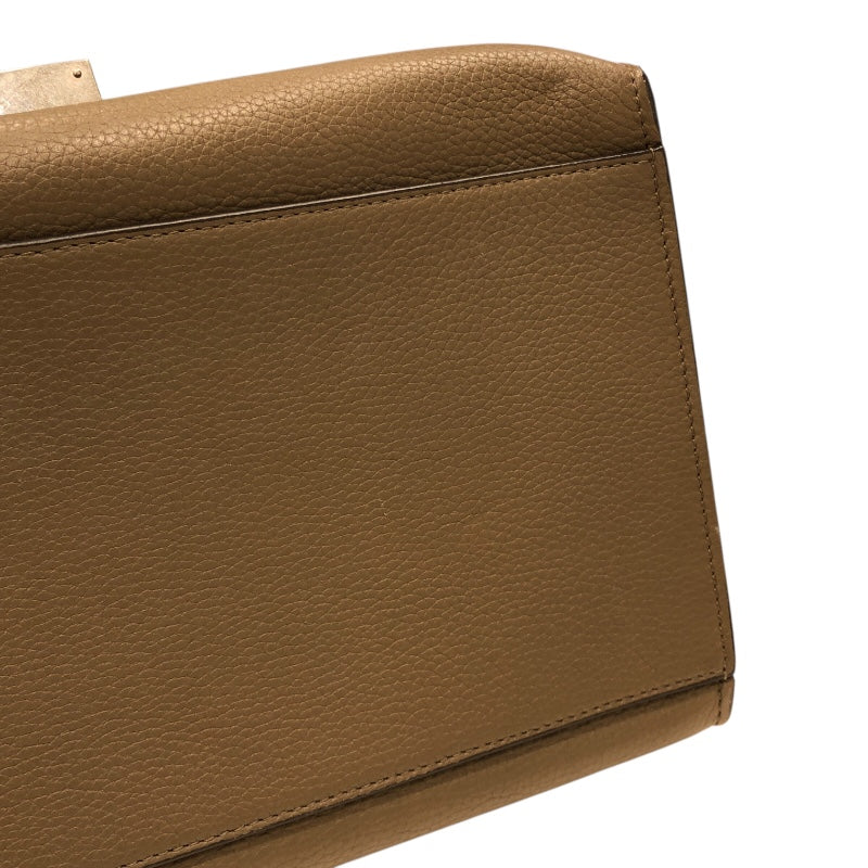 セリーヌ CELINE トラペーズスモール グレージュ　SV金具 レザー/スエード レディース ハンドバッグ