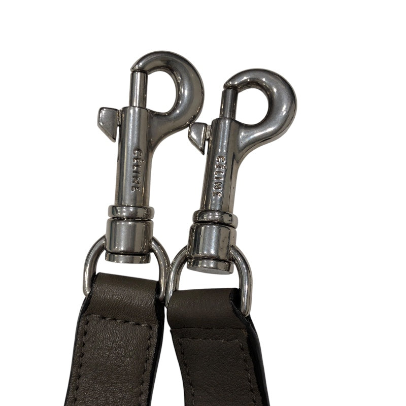 セリーヌ CELINE トラペーズスモール グレージュ　SV金具 レザー/スエード レディース ハンドバッグ