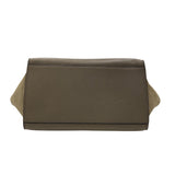 セリーヌ CELINE トラペーズスモール グレージュ　SV金具 レザー/スエード レディース ハンドバッグ