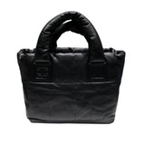 シャネル CHANEL コココクーントートPM A47108 ブラック レザー レディース ハンドバッグ
