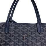 ゴヤール GOYARD サンルイPM ネイビー コーティングキャンバス レディース トートバッグ