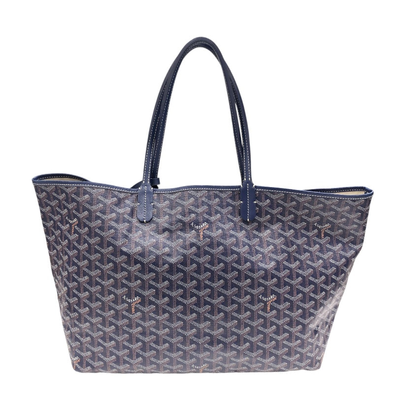 ゴヤール GOYARD サンルイPM ネイビー コーティングキャンバス レディース トートバッグ