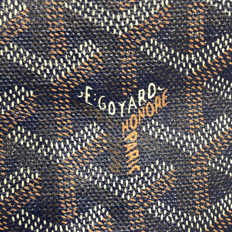 ゴヤール GOYARD サンルイPM ネイビー コーティングキャンバス レディース トートバッグ