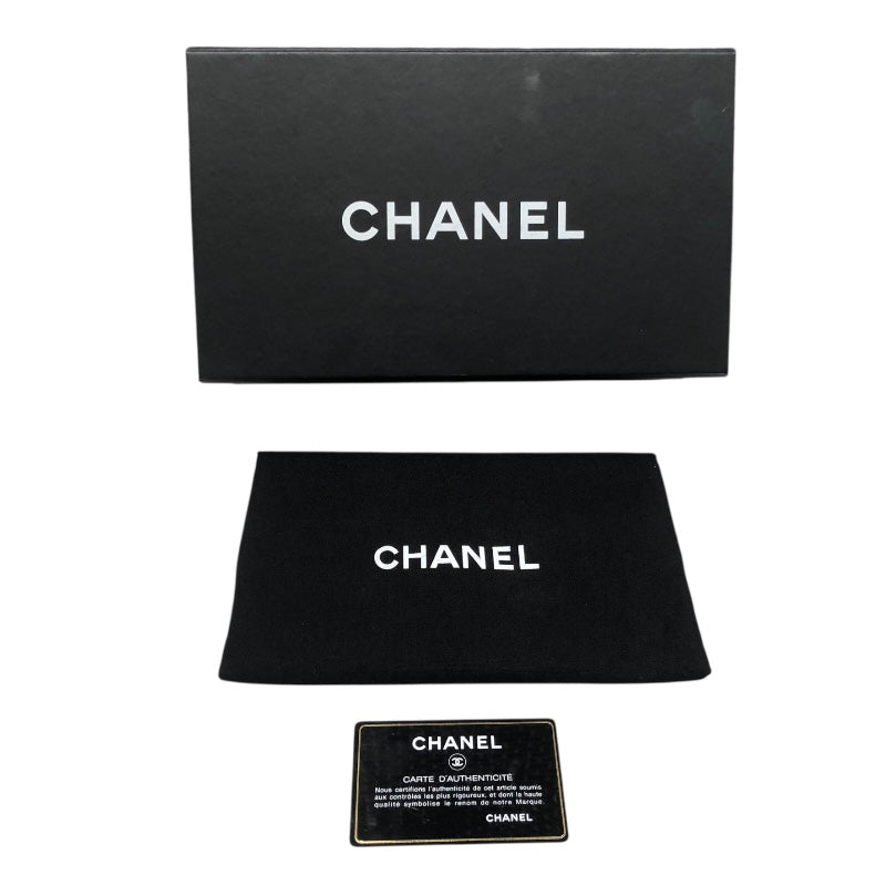 シャネル CHANEL ミニマトラッセ18Vｽﾃｯﾁ A1115 ブラック キャビア レディース ショルダーバッグ