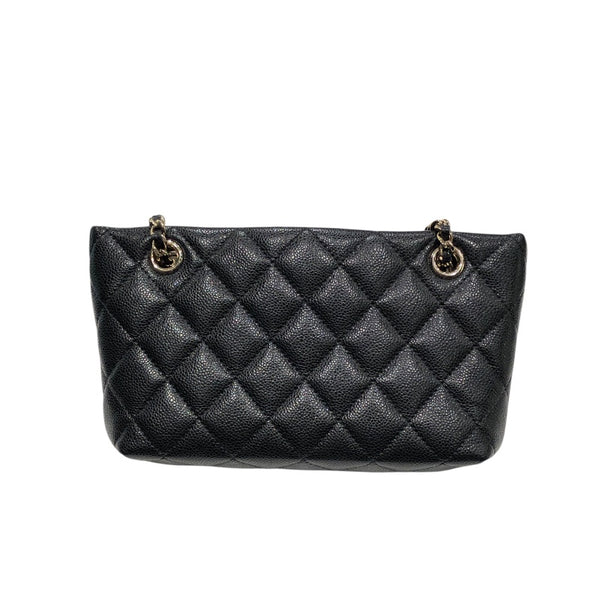シャネル CHANEL マトラッセクラシックチェーンクラッチ AP4423 ブラック キャビアスキン レディース ハンドバッグ