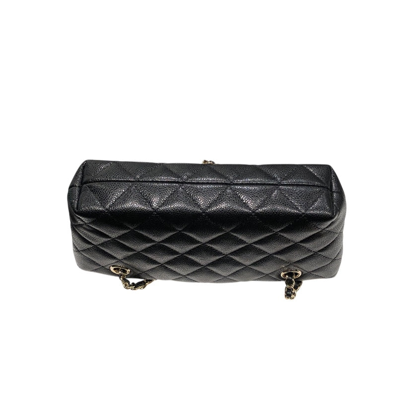 シャネル CHANEL マトラッセクラシックチェーンクラッチ AP4423 ブラック キャビアスキン レディース ハンドバッグ