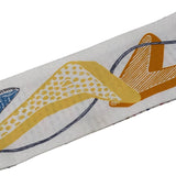 エルメス HERMES ツイリー CHEVALOSCOPENEON ホワイト シルク レディース スカーフ