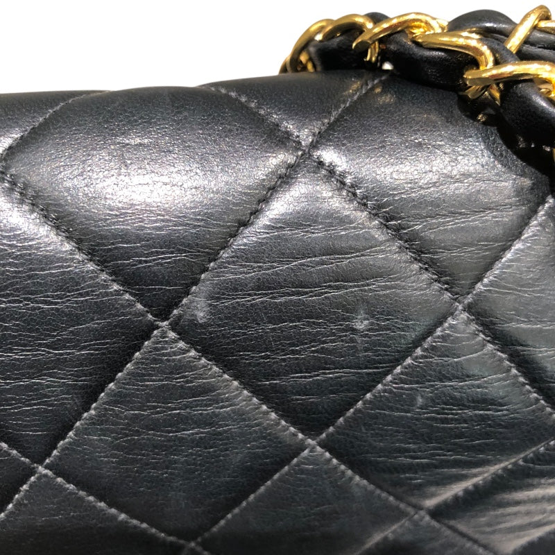 シャネル CHANEL デカマトラッセ30　ダブルフェイス ラム レディース ショルダーバッグ