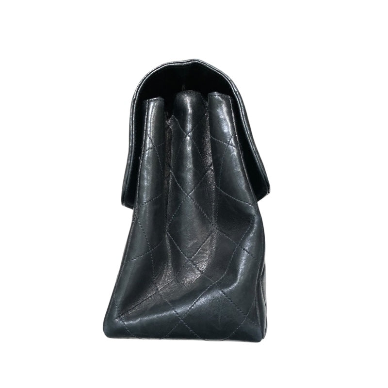 シャネル CHANEL デカマトラッセ30　ダブルフェイス ラム レディース ショルダーバッグ