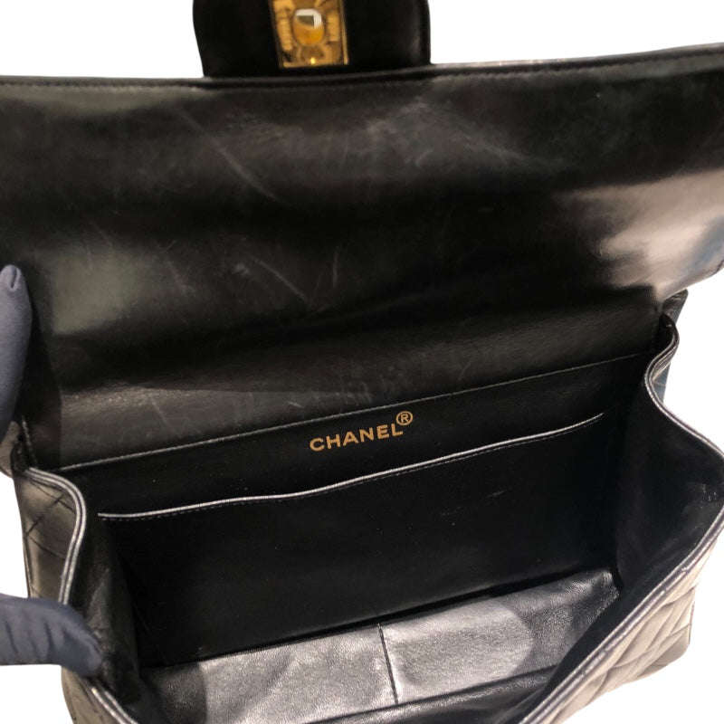 シャネル CHANEL デカマトラッセ30　ダブルフェイス ラム レディース ショルダーバッグ