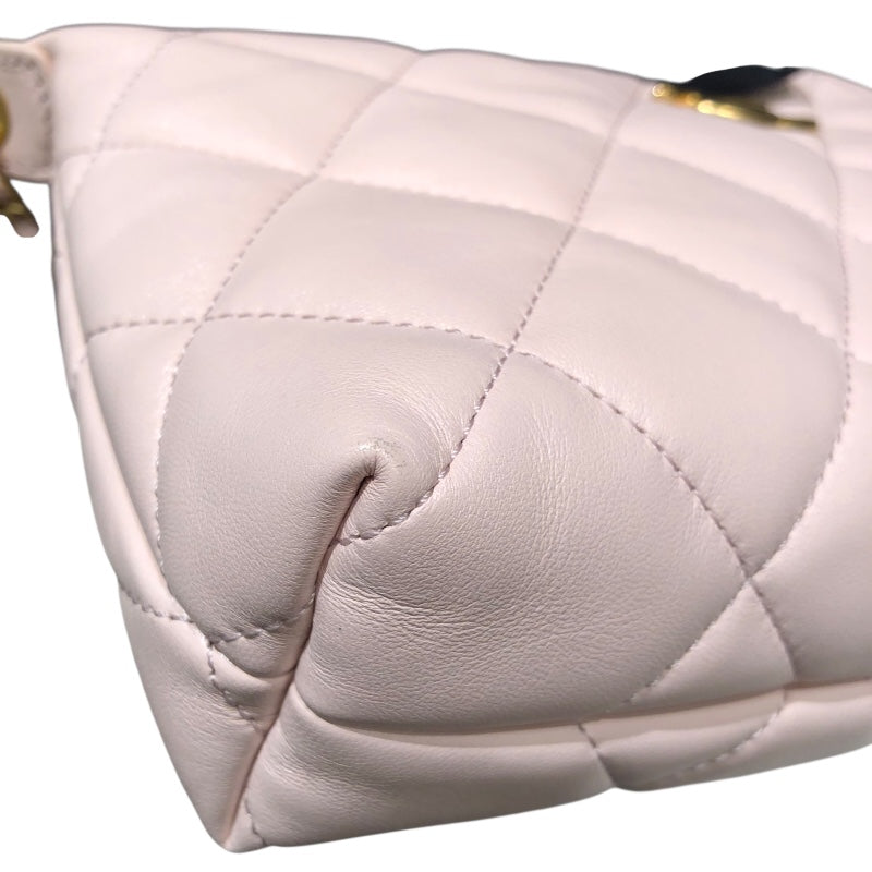 シャネル CHANEL ホーボーバッグ AS5528 ピンク ラム レディース ショルダーバッグ