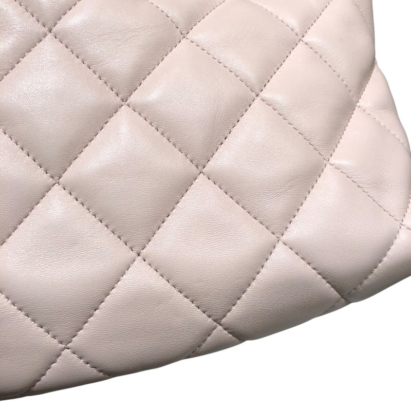 シャネル CHANEL ホーボーバッグ AS5528 ピンク ラム レディース ショルダーバッグ