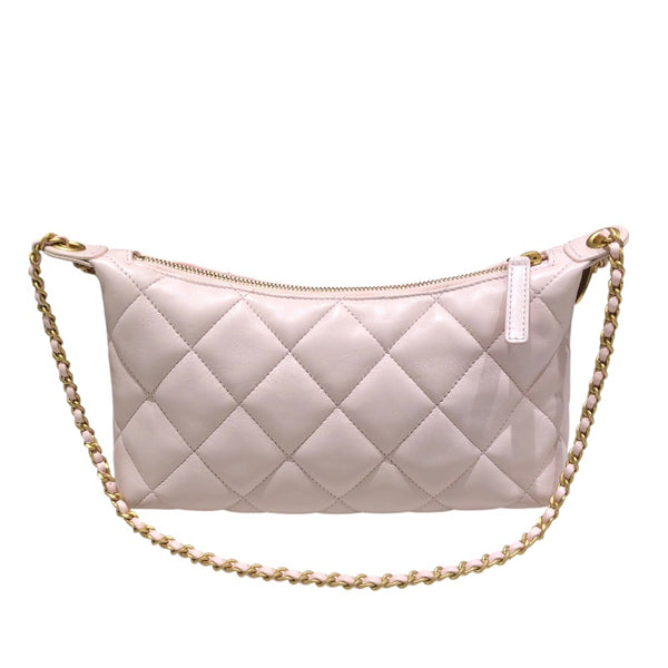 シャネル CHANEL ホーボーバッグ AS5528 ピンク ラム レディース ショルダーバッグ