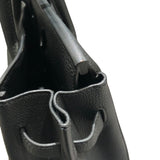 エルメス HERMES バーキン30 U刻 ブラック　シルバー金具 トゴ ユニセックス ハンドバッグ