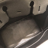 エルメス HERMES バーキン30 U刻 ブラック　シルバー金具 トゴ ユニセックス ハンドバッグ