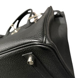 エルメス HERMES バーキン30 U刻 ブラック　シルバー金具 トゴ ユニセックス ハンドバッグ