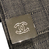 シャネル CHANEL ココマークチョコバーデニムワンショルダー デニム デニム/レザー レディース ショルダーバッグ