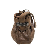 シャネル CHANEL マトラッセワンショルダー ブラウン ラム レディース ショルダーバッグ