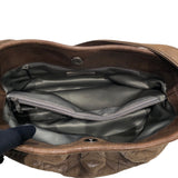 シャネル CHANEL マトラッセワンショルダー ブラウン ラム レディース ショルダーバッグ