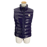 モンクレール MONCLER GHANY ダウンベスト A20934830105 パープル ナイロン レディース ダウンベスト