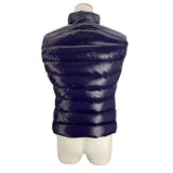 モンクレール MONCLER GHANY ダウンベスト A20934830105 パープル ナイロン レディース ダウンベスト