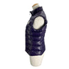 モンクレール MONCLER GHANY ダウンベスト A20934830105 パープル ナイロン レディース ダウンベスト