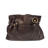 セリーヌ CELINE ミディアムアニタ 113533FC6.18CH ブラウン レザー レディース トートバッグ