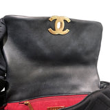 シャネル CHANEL CHANEL19 フラップバッグ AS1160 ブラック コットン　 レディース ショルダーバッグ
