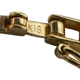 喜平 12面トリプル ネックレス ゴールド K18 ジュエリー