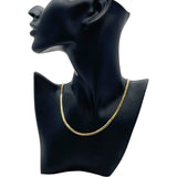 喜平 12面トリプル ネックレス ゴールド K18 ジュエリー