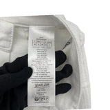 クリスチャン・ディオール Christian Dior MISS DIOR ペイントワイドデニムパンツ 452P04A3387 ホワイト コットン レディース デニムパンツ