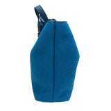 シャネル CHANEL 2WAYチェーントート A66709 ターコイズブルー フェルト・レザー レディース トートバッグ