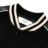 セリーヌ CELINE クラシック テディジャケット 2V56D896C ブラック ウール/ナイロン メンズ ナイロンジャケット