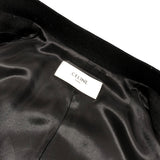 セリーヌ CELINE クラシック テディジャケット 2V56D896C ブラック ウール/ナイロン メンズ ナイロンジャケット