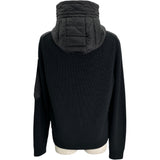 モンクレール MONCLER ダウンニットパーカー F20919B50800 A9340 ブラック ナイロン メンズ その他アウター