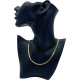 喜平 8面トリプル ネックレス ゴールド K18 ジュエリー