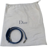 クリスチャン・ディオール Christian Dior レディディオールミディアム ブルー パテント レディース ハンドバッグ