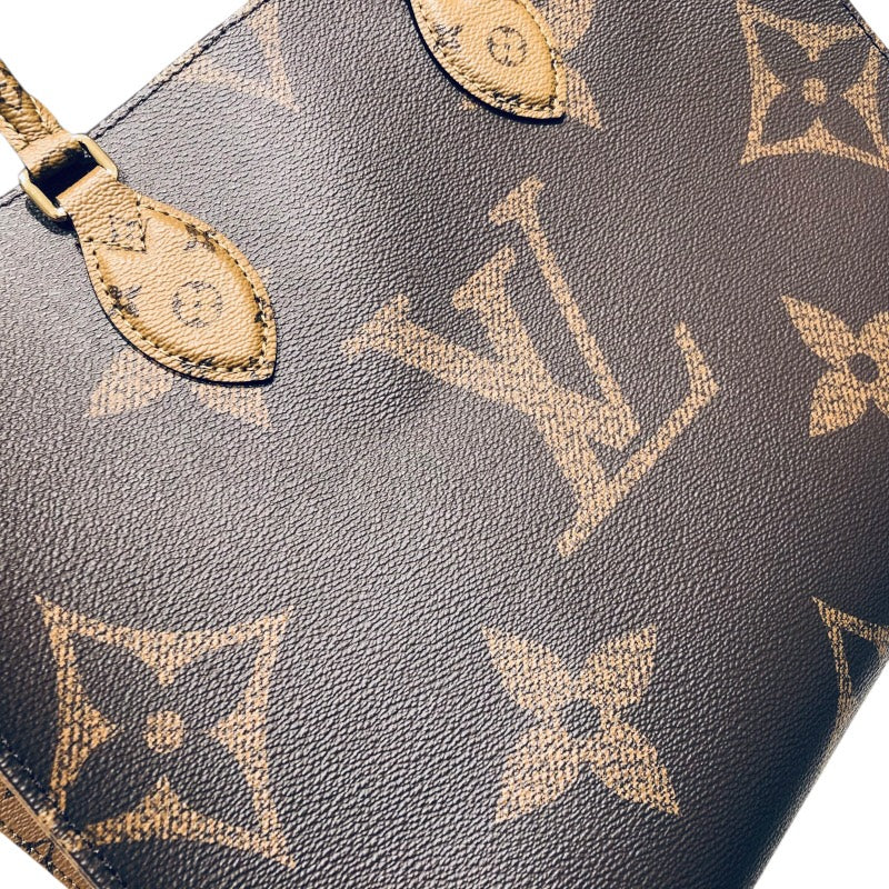 ルイ・ヴィトン LOUIS VUITTON オンザゴーMM M45321 ブラウン ルイ・ヴィトン LOUIS VUITTON オンザゴーMM M45321 ブラウン