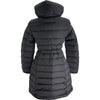 モンクレール MONCLER FLAMMETTE ダウンコート ブラック ナイロン レディース その他アウター