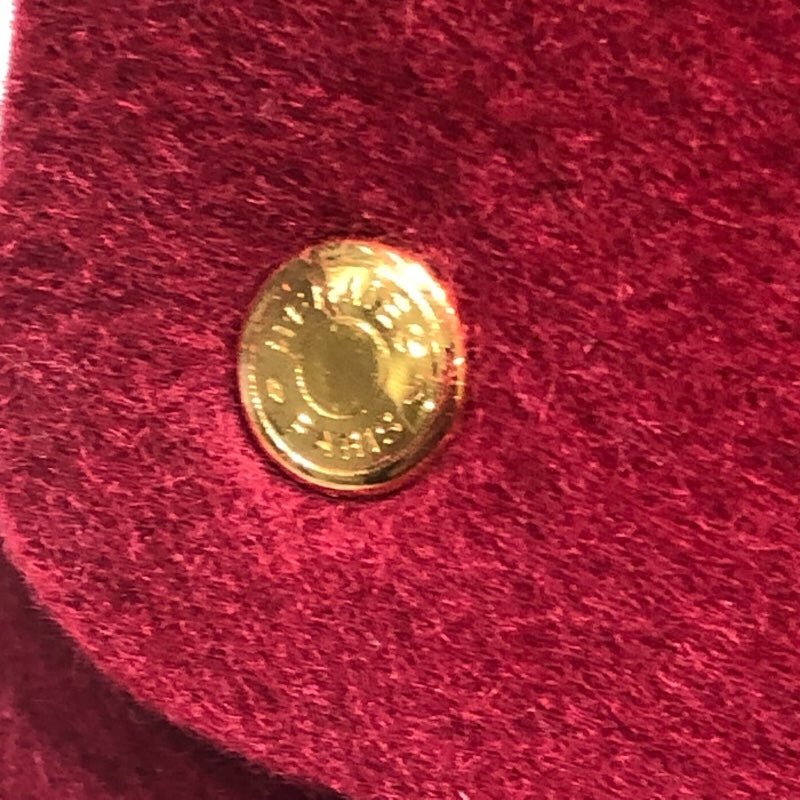 エルメス HERMES エデュイカルト トランプケース レッド フェルト ユニ